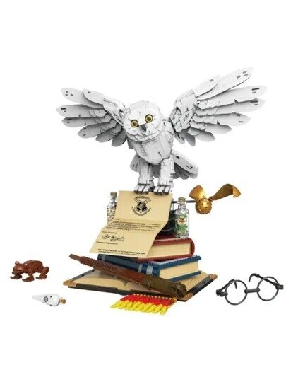 Конструктор Символы Хогвартса: коллекционное издание Гарри Поттер Lari 60143, 3018 дет.