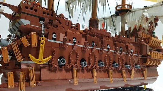 Конструктор Корабль Летучий Голландец, Mork 031013, 3658 дет, MOC 6234