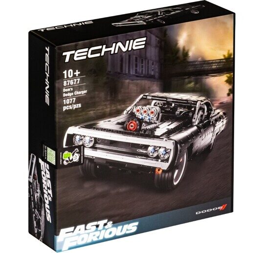 Конструктор Dodge Charger Доминика Торетто KING 87677  / 19018, Техник
