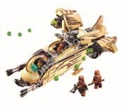 Новый-Bela-10377-Звездных-Войн-Вуки-Вертолета-Модель-Строительные-Блоки-Устанавливает-Wullffwarro-Кенан-Кирпича