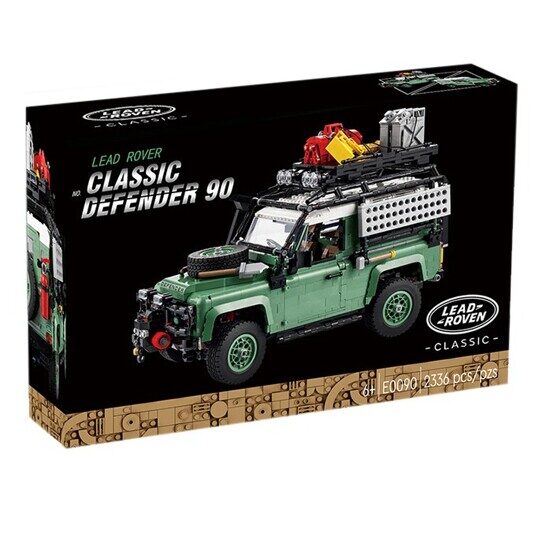 Конструктор Внедорожник Land Rover Classic Defender 90, King 86003, Техник