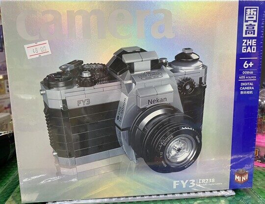 Конструктор Фотоаппарат 3D 00846, 405 дет, Zhe Gao