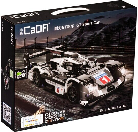 Конструктор Porsche 919 Hybrid Evo с ДУ и подсветкой CaDa C51307W, Техник