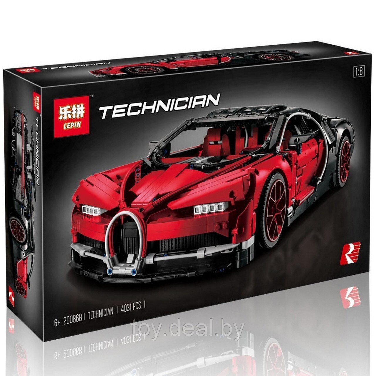 lepin 20086 bugatti chiron 42083