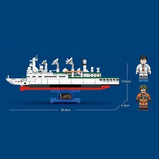Конструктор Научно-исследовательское судно Sembo 203016, 364 детали