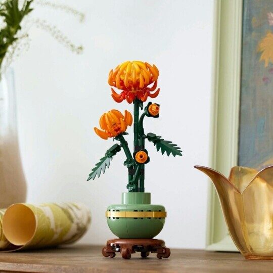 Конструктор Хризантема Botanical Collection Icons King 99083