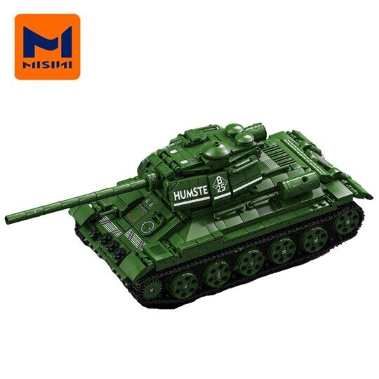 Конструктор Советский средний танк Т 34, 1006 дет., 66051