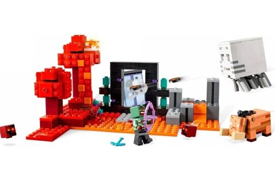 Конструктор Майнкрафт Засада у Нижнего портала Minecraft, 88010