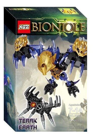 Конструктор Бионикл Терак - Тотемное животное Земли 609-5,