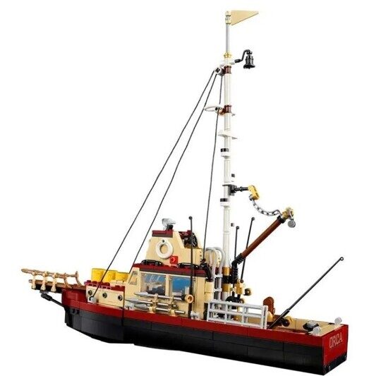 Конструктор Челюсти: нападение большой белой акулы Jaws 81197, 1125 дет