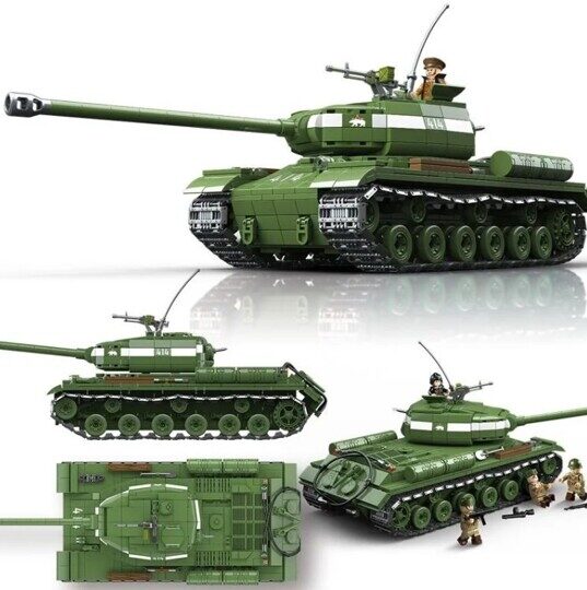 Конструктор Танк Танк ИС-2, 1703 дет. 100249 Quanguan