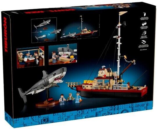 Конструктор Челюсти: нападение большой белой акулы Jaws 81197, 1125 дет