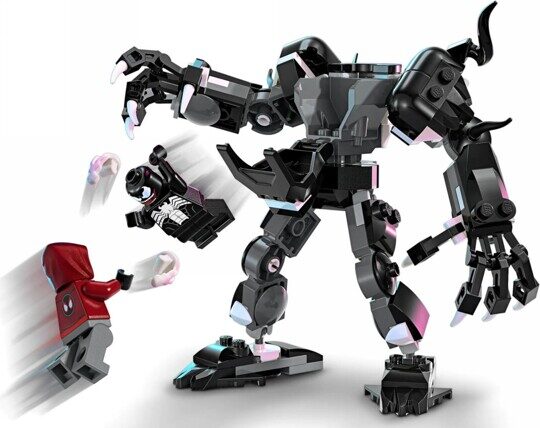 Конструктор Веном против Майлза Моралеса, King 70943 аналог Lego Супер Герои 76276