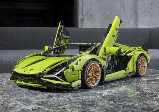 Конструктор Lamborghini Sian FKP 37 1:8, KING 81196, 3716 дет