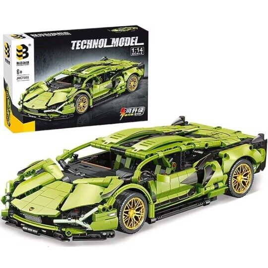 Конструктор Lamborghini Sian FKP 37 JKC 7101, 1100 дет., Сиан