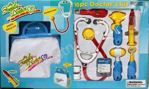 Детский игровой набор доктора 9928 с сумкой доктора,