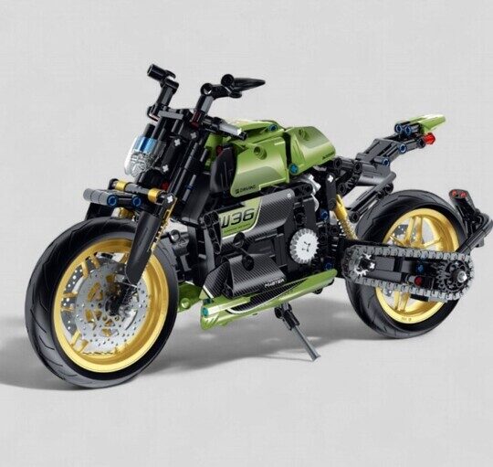 Конструктор Зеленый мотоцикл Ducati, iM.Master 6836, Техник