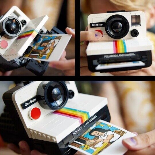 Конструктор Камера Polaroid OneStep SX-70 516 деталей 68901 King