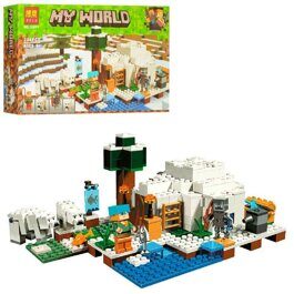 Конструктор Майнкрафт Иглу Bela 10811
