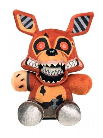Мягкая игрушка Сломанный Фокси 27 см, аниматроник (Fnaf Twisted Ones - Foxy)