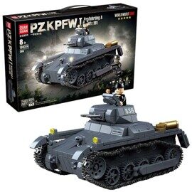 Конструктор немецкий танк Panzer 1 Type A, Quan guan 100274, 565 дет., аналог LEGO (Лего)