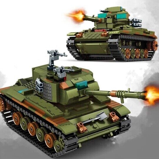 Конструктор Основной боевой танк M60A2, Sembo 207007, 701 дет