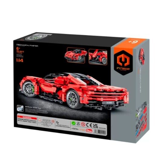 Конструктор Спорткар Ferrari Daytona SP3 1131 дет., iM.Master 9812, Техник