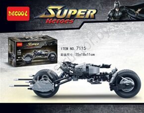 Конструктор Бэтмен 7115 Мотоцикл Бэтмена - Batpod