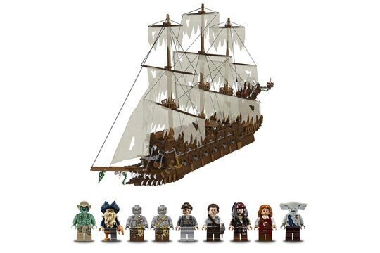 Конструктор Корабль Летучий Голландец, Mork 031013, 3658 дет, MOC 6234