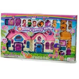 Игровой домик для кукол Happy Family Home 8043 со световыми и звуковыми эффектами купить в Минске