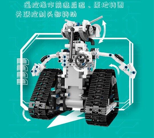 Конструктор Робот - Трансбот 3 в 1 на управлении, Mould King 15046, 606 дет.