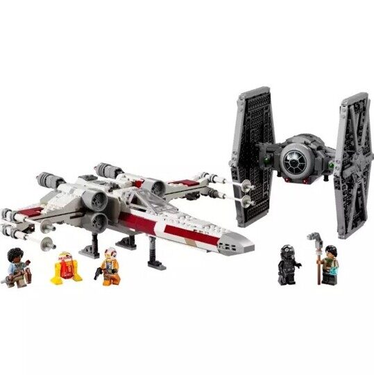 Конструктор Истребители TIE и X-wing 4601, аналог лего звездные войны 75393