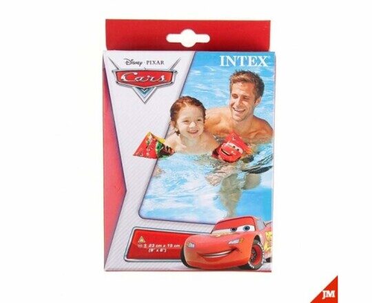 Надувные нарукавники детские для плавания Intex 56652 Тачки 23x15 см