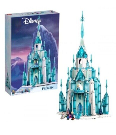 Конструктор Frozen Большой ледяной замок 3075, 1709 деталей, аналог LEGO Disney Frozen 43197