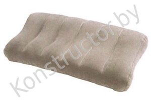 Надувная подушка флокированная суперкомфортабельная  Intex 68677 Интекс  61*30*10см купить в Минске