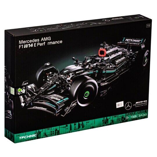 Конструктор Mercedes-AMG F1 W14 E Performance 1642 дет, 33606