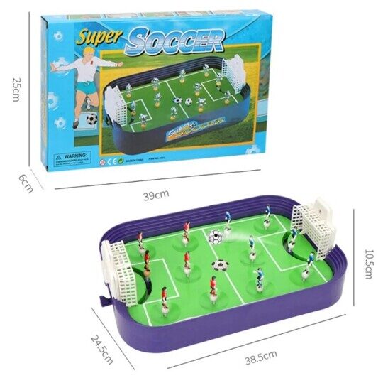 Настольный футбол на пружинках 9643, 12 игроков