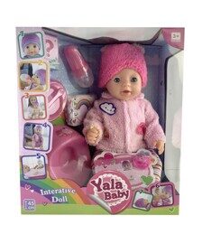 Кукла пупс Беби Долл аналог Baby Born BL037A в шубке