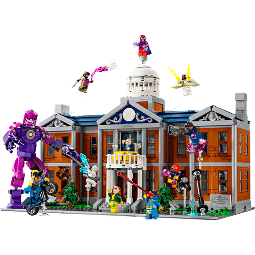 Конструктор Люди Икс: Особняк Икс 11258, 3093 дет., Марвел X-Men X-Mansion
