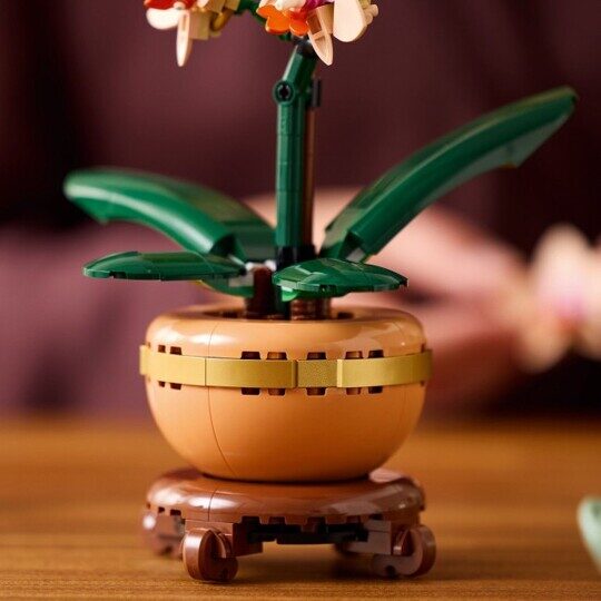 Конструктор Мини - орхидея Botanical Collection Icons King 10433