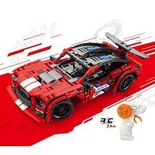 Конструктор Гиперкар красный на управлении Техник 70018, 433 дет, аналог Lego