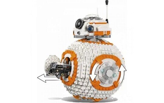 Конструктор Дроид BB-8 Lari 10906, аналог Лего 75187