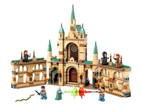 Конструктор Битва за Хогвартс King 6120, аналог Lego Гарри Поттер 76415