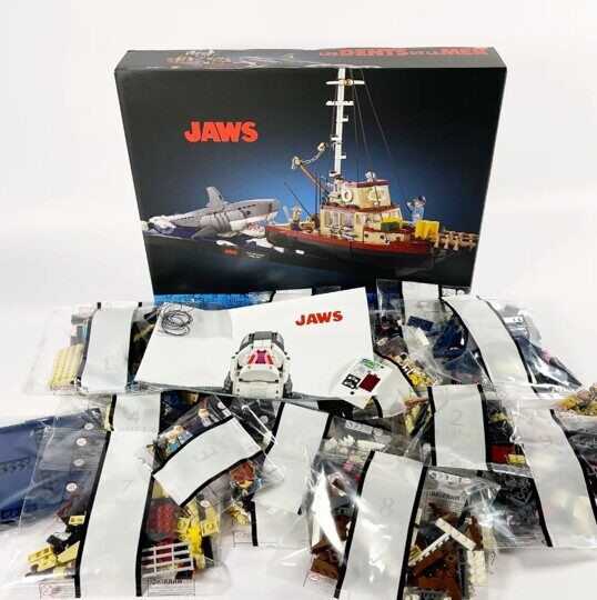 Конструктор Челюсти: нападение большой белой акулы Jaws 81197, 1125 дет