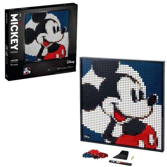 Конструктор Мозаика Микки-Маус, Дисней, 2658 дет, King 6003