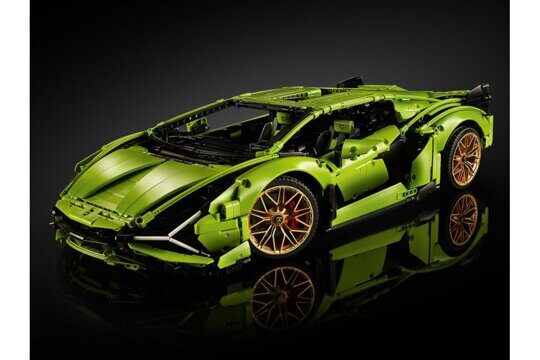 Конструктор Lamborghini Sian FKP 37 1:8, KING 81196, 3716 дет