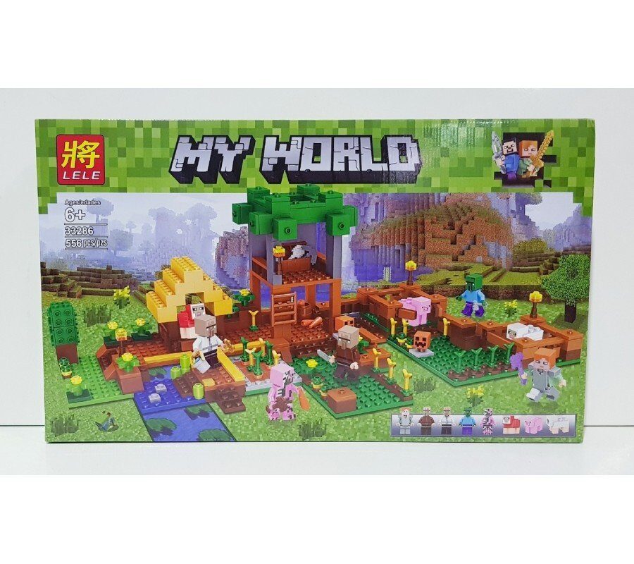 Конструктор minecraft 33286
Конструктор minecraft 33286