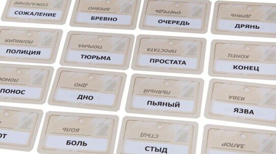 Настольная игра Codenames Кодовые имена Глубоко под прикрытием 0188R2