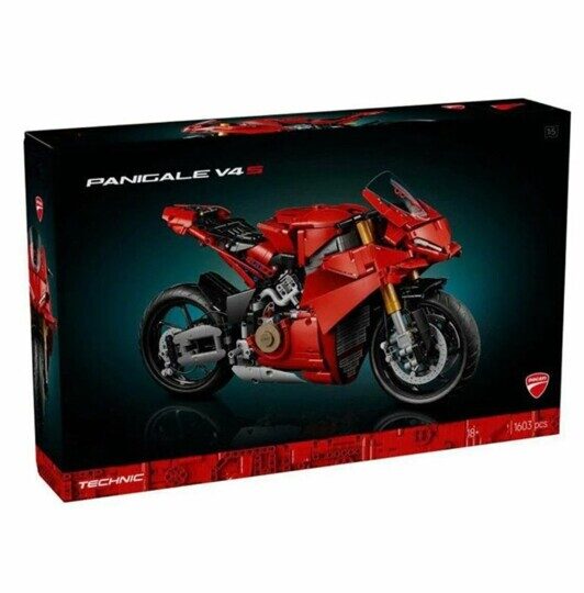 Конструктор Мотоцикл Ducati Panigale V4 S Техник King 3056, 1603 дет.
