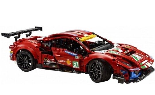 Конструктор Спорткар Ferrari 488 GTE AF Corse, 10287, Техник